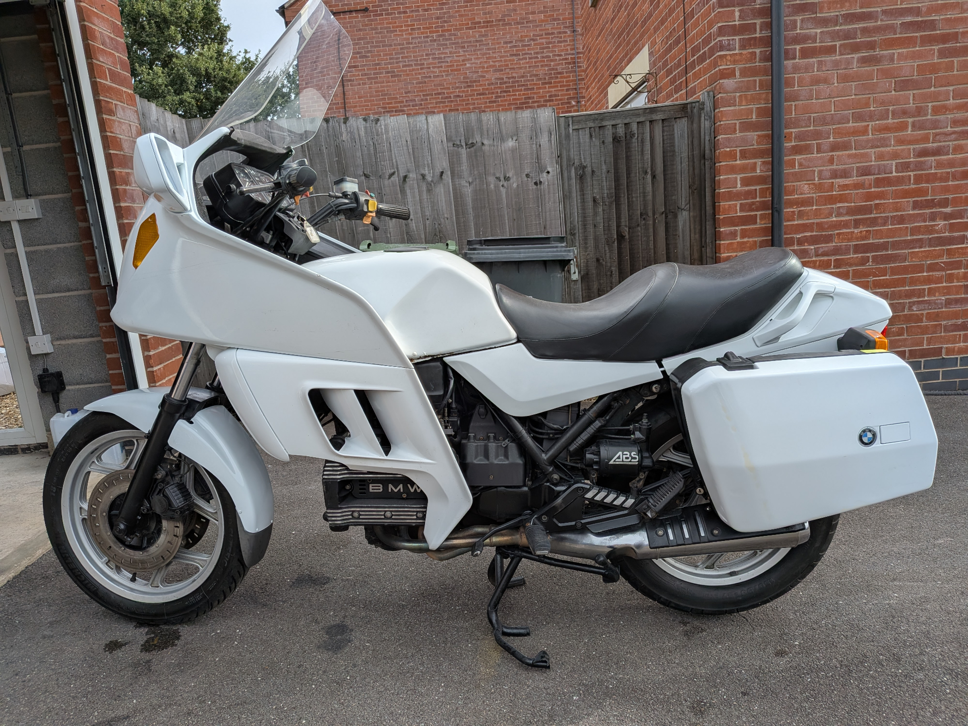The bike ready for its next chapter